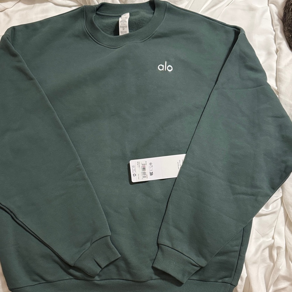 ALO Yoga Forest Green Sweatshirt